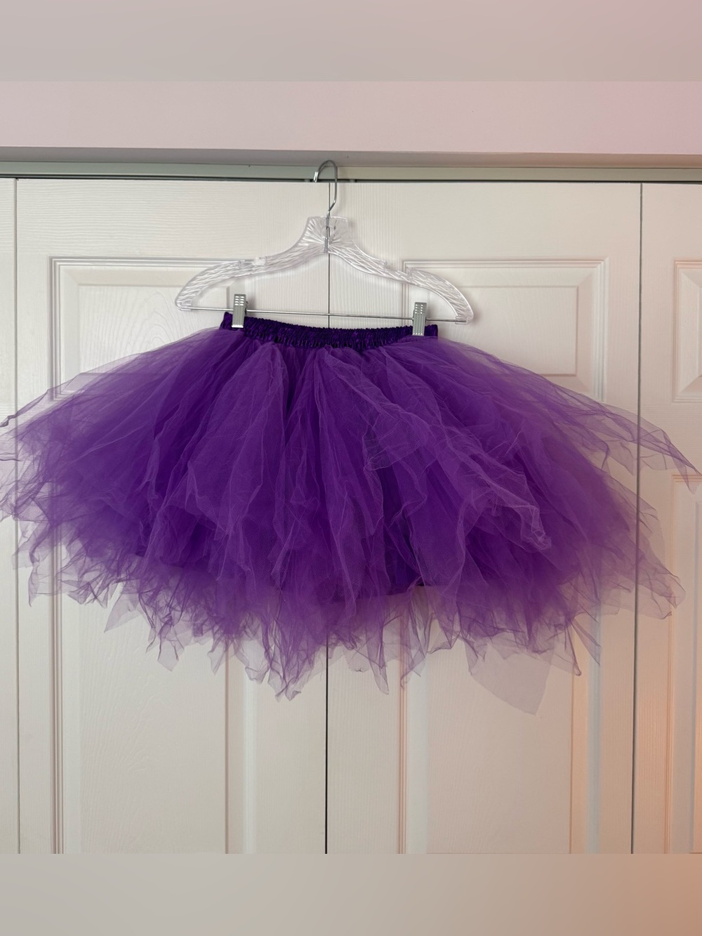 Halloween Purple Tulle Layered Ballet Tutu Skirt